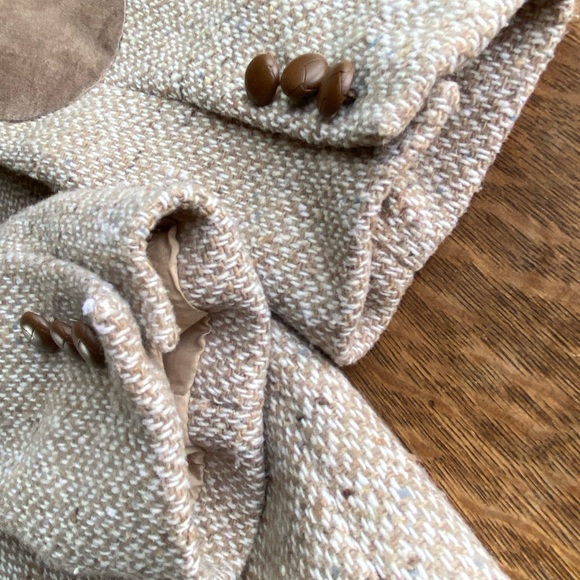 Liz Claiborne Textured Tan Wool Blend Blazer - Picture 16 of 16